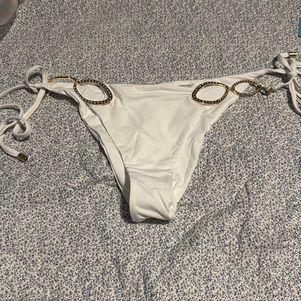NWT Beach Bunny Kinsley Tie Side Bikini Bottom - size XL